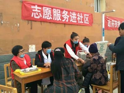 唐县志愿服务进社区,文明创城我先行!
